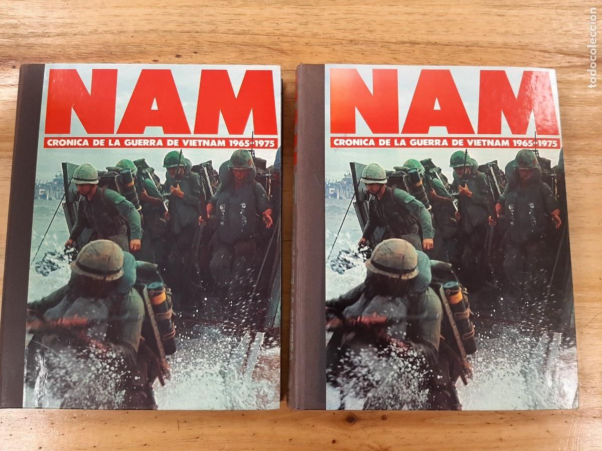 Libros de segunda mano: NAM: Cr&oacute;nica de la Guerra de Vietnam (1965-1975) - Planeta-De Agostini, 1988 - 2 vol&uacute;menes