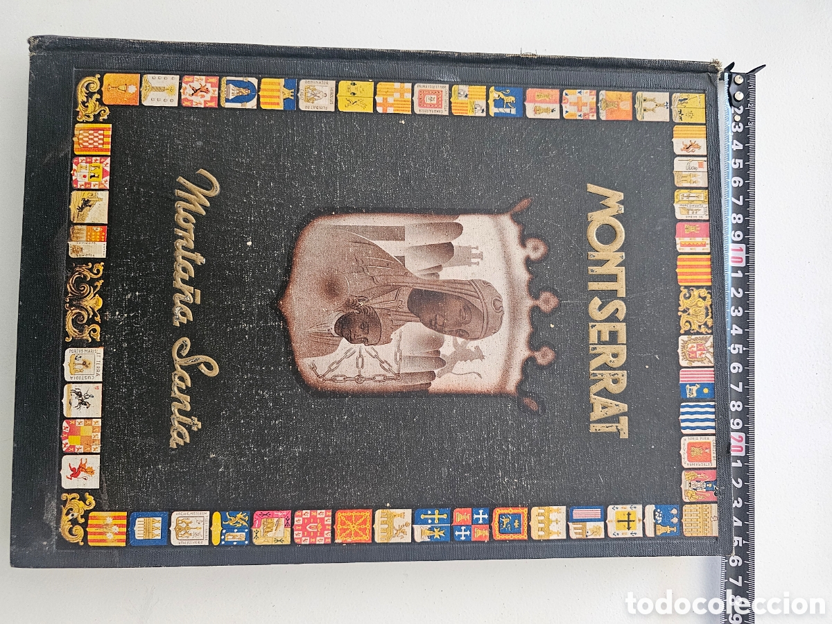 Libros de segunda mano: ​Libro Antiguo &rdquo;Montserrat, Monta&ntilde;a Santa&rdquo; (1945) - Juan Baldom&aacute; Al&oacute;s - Ilustrado, Edici&oacute;n Especial