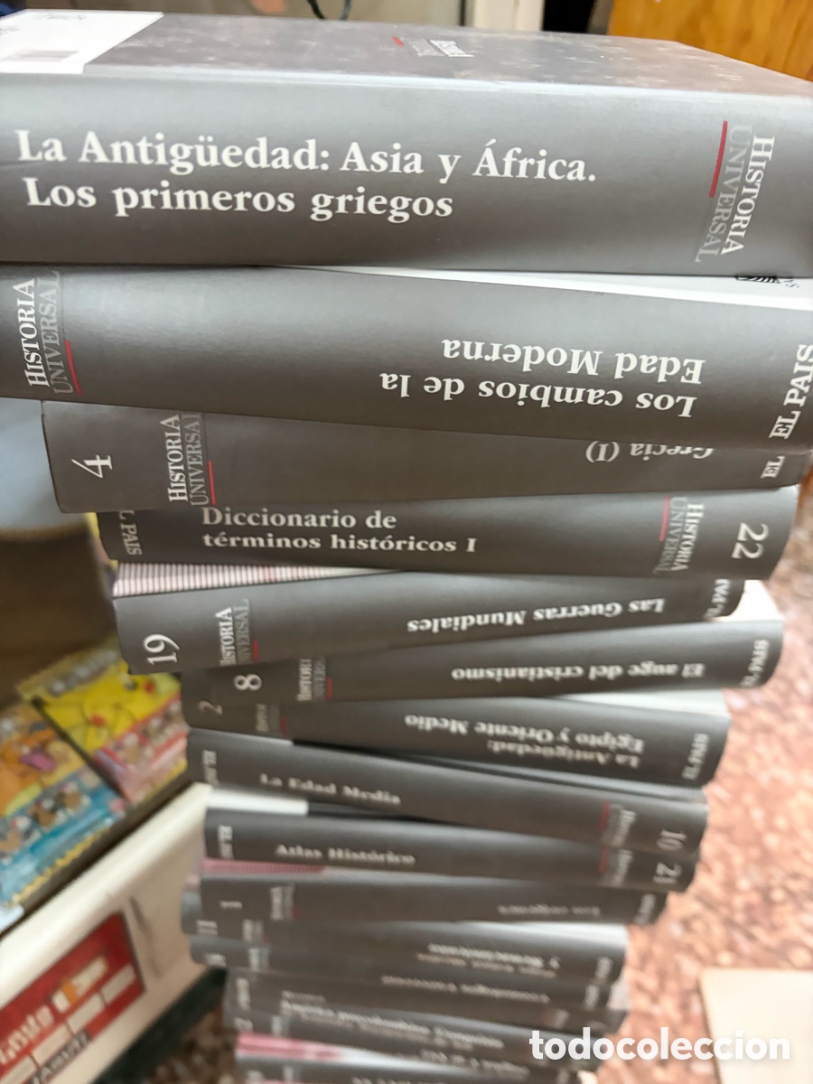 Libros de segunda mano: HISTORIA UNIVERSAL - EL PAIS - SALVAT -2004 - 24 TOMOS - &iexcl;&iexcl;COMPLETA!!