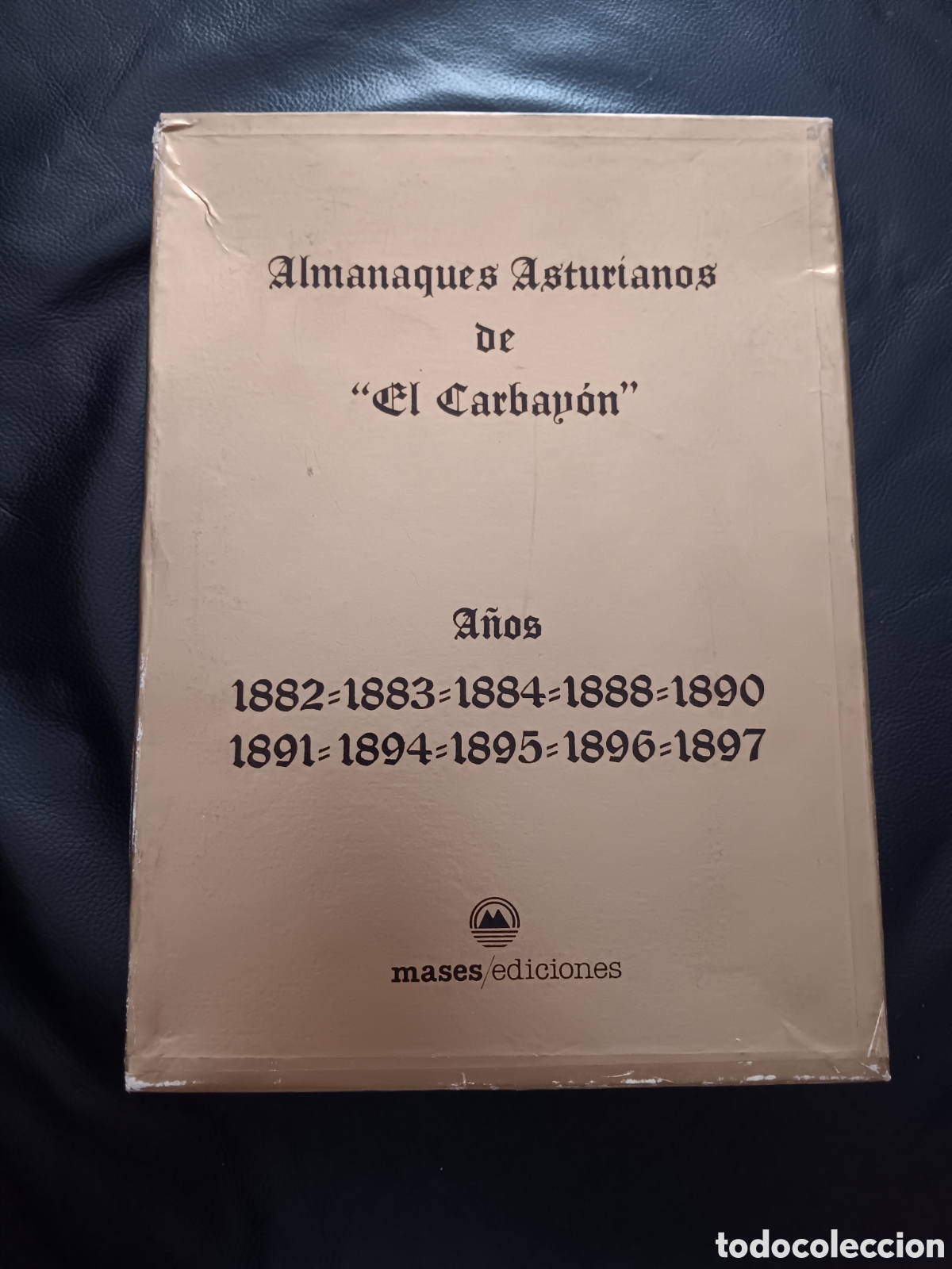 Libros de segunda mano: Almanaques Asturianos de &rdquo;El Carbay&oacute;n&rdquo; 1892-1897