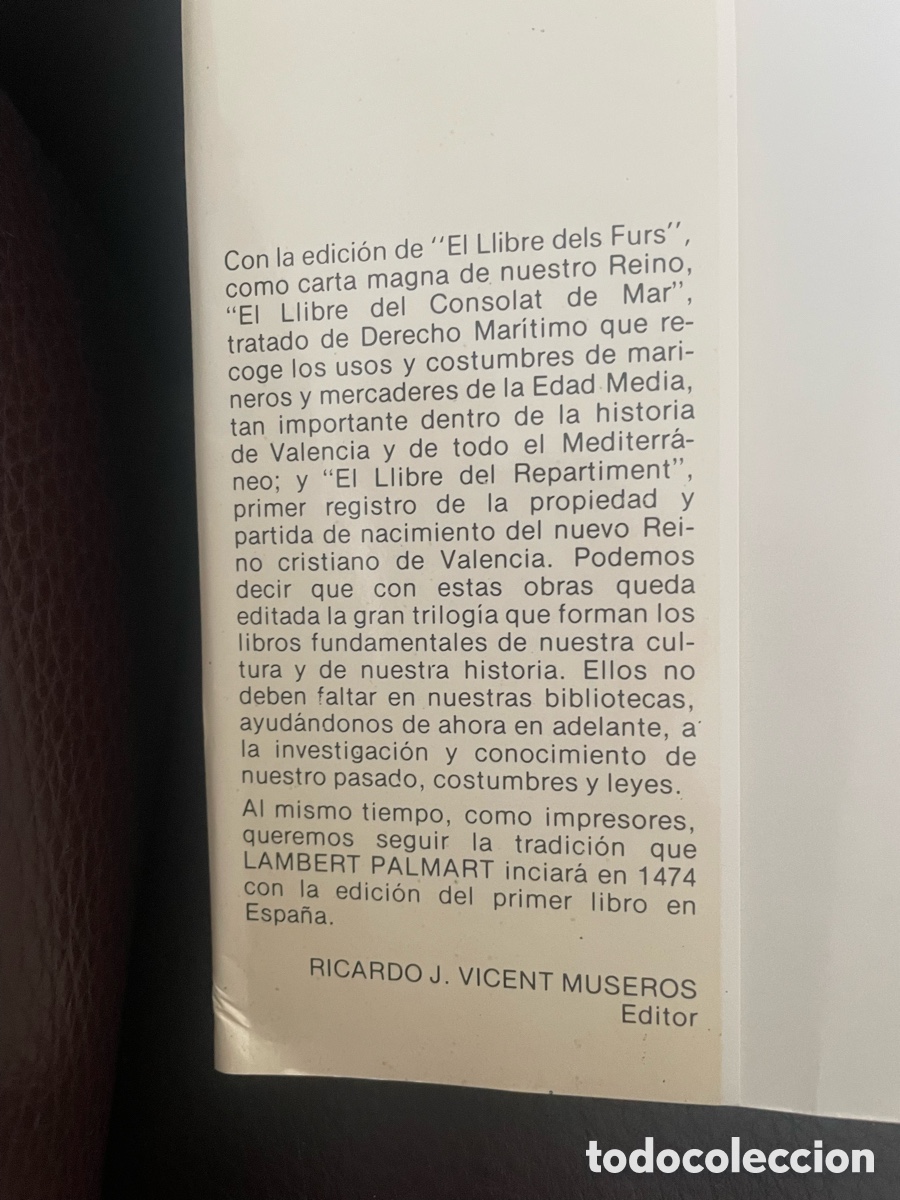 Libros de segunda mano: Llibre del Consolat de Mar - Foto 7