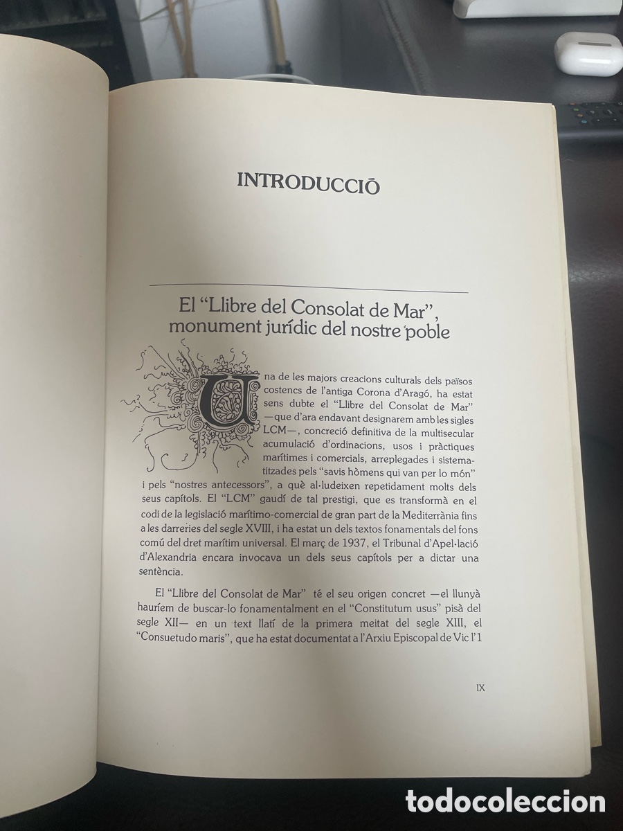 Libros de segunda mano: Llibre del Consolat de Mar - Foto 9