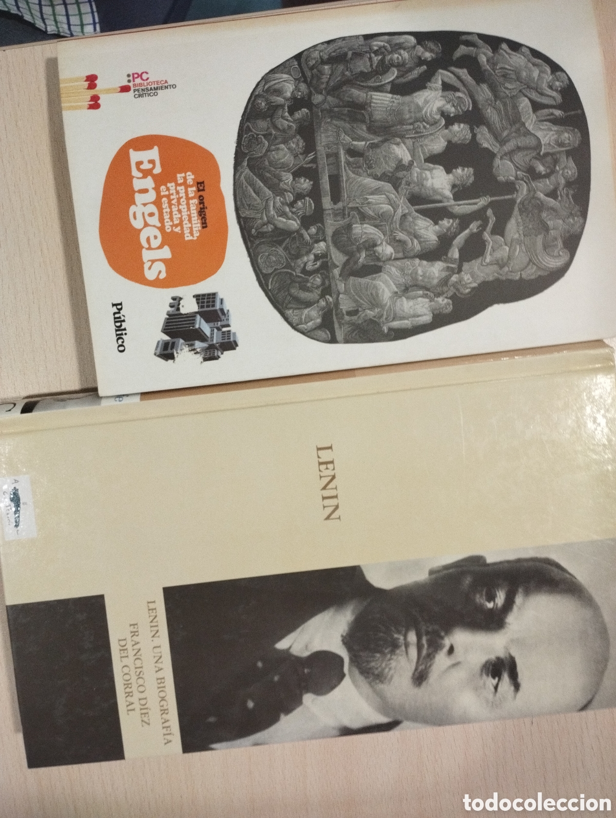 Libros de segunda mano: Lenin, biograf&iacute;a.(Francisco D&iacute;az). El origen de la familia, la propiedad privada y el estado.(Engels