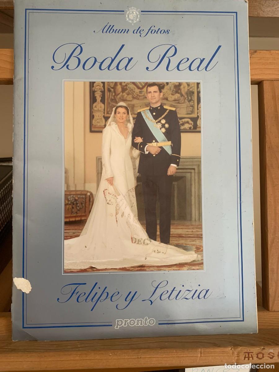 Libros de segunda mano: FELIPE Y LETIZIA. BODA REAL. ALBUM DE FOTOS (COMPLETO)