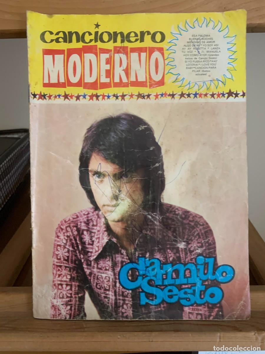 Libros de segunda mano: Cancionero Moderno Camilo Sesto