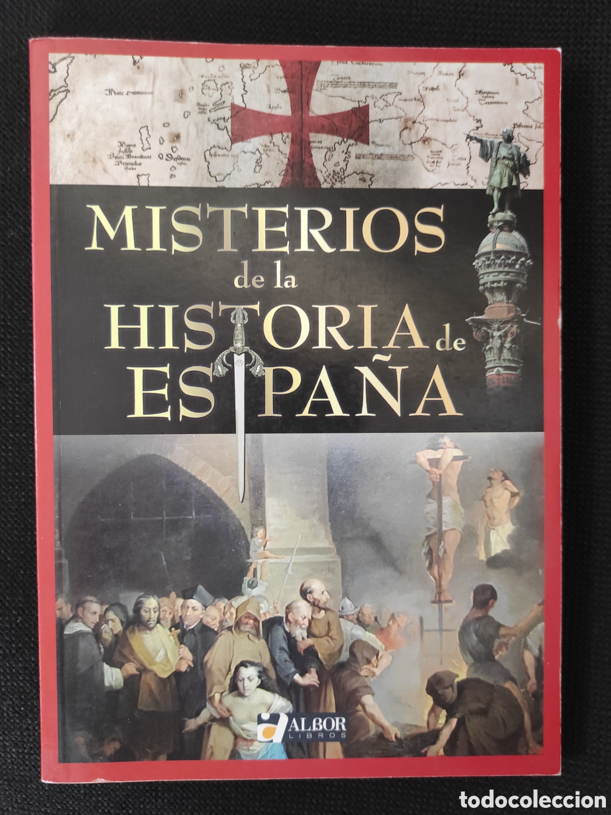 Libros de segunda mano: Libro de lectura - Misterios de la historia de Espa&ntilde;a