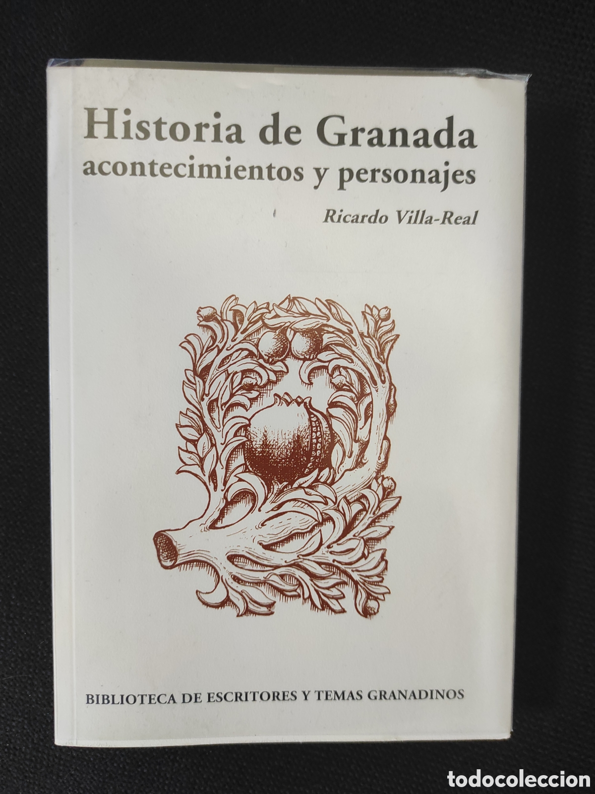 Libros de segunda mano: Libros de lectura - historia de Granada acontecimiento y personajes