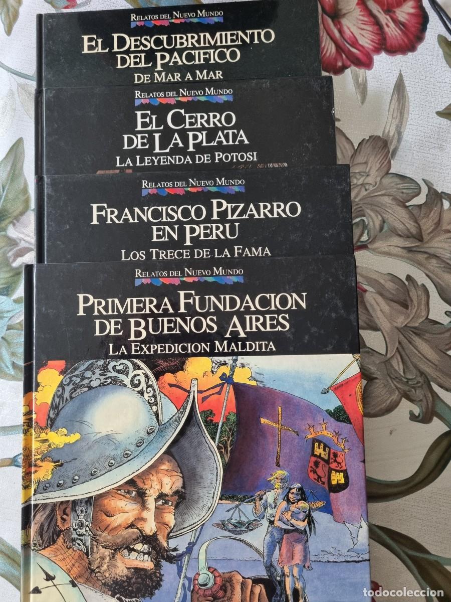 Libros de segunda mano: Cuatro tomos de Relatos del nuevo mundo