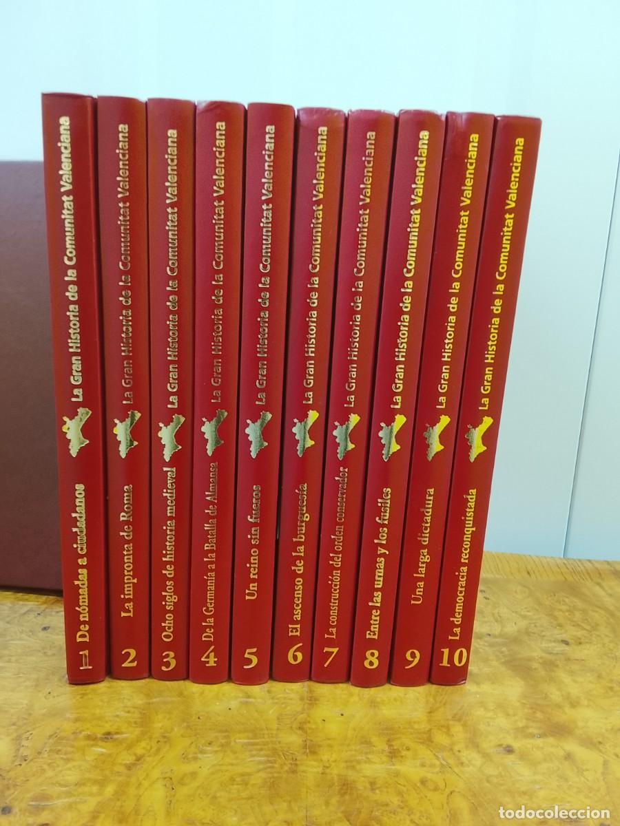 Libros de segunda mano: La Gran Historia de la Comunitat Valenciana Completa. 10 Tomos. Levante primera edici&oacute;n 2007/2008.