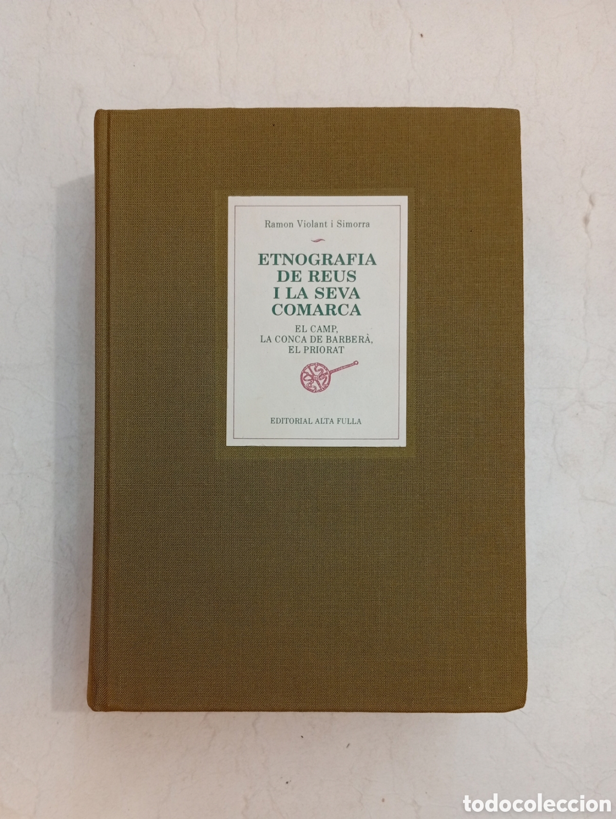 Libros de segunda mano: Etnografia de Reus i la seva comarca Ramon Violant