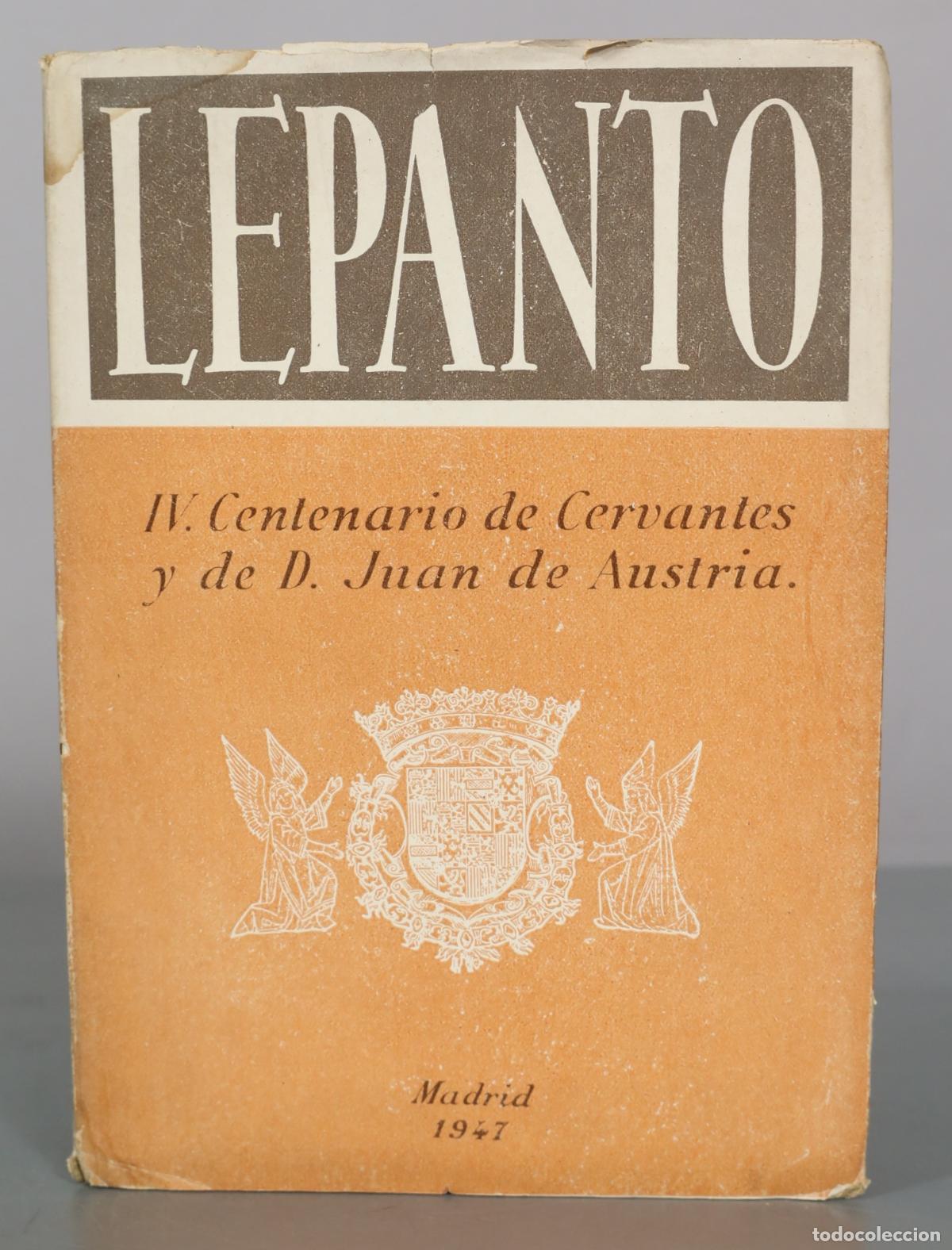 Libros de segunda mano: Conferencias sobre Lepanto - Volumen III - Patronato del IV Centenario de Cervantes y Don Juan de