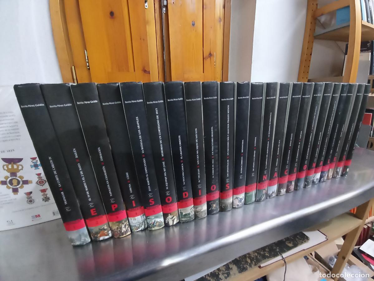 Libros de segunda mano: EPISODIOS NACIONALES- BENITO PEREZ GALDOS- 23 TOMOS ENTERA ESPASA -