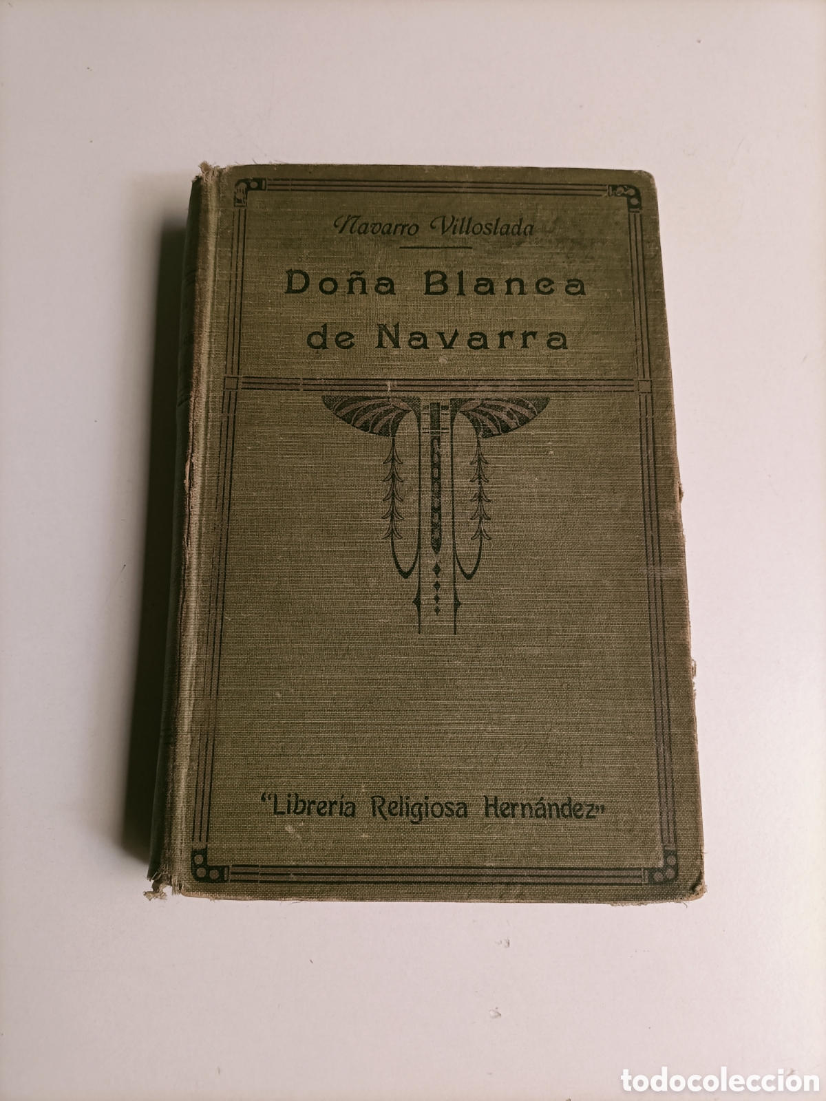 Libros de segunda mano: Do&ntilde;a blanca de Navarra. Cr&oacute;nica del siglo XV. Francisco Navarro villoslada