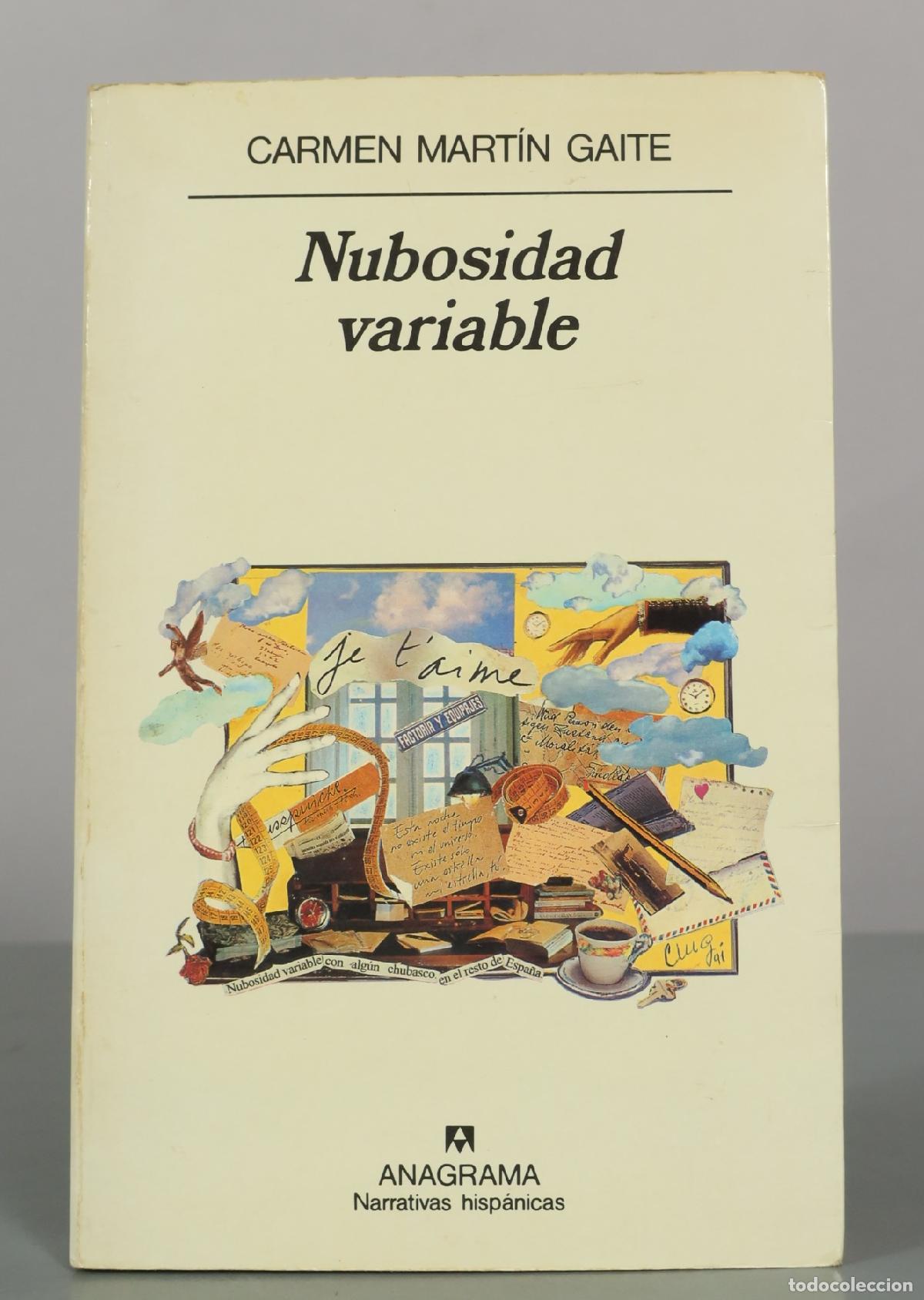 Libros de segunda mano: Nubosidad variable - Carmen Mart&iacute;n Gaite - Anagrama