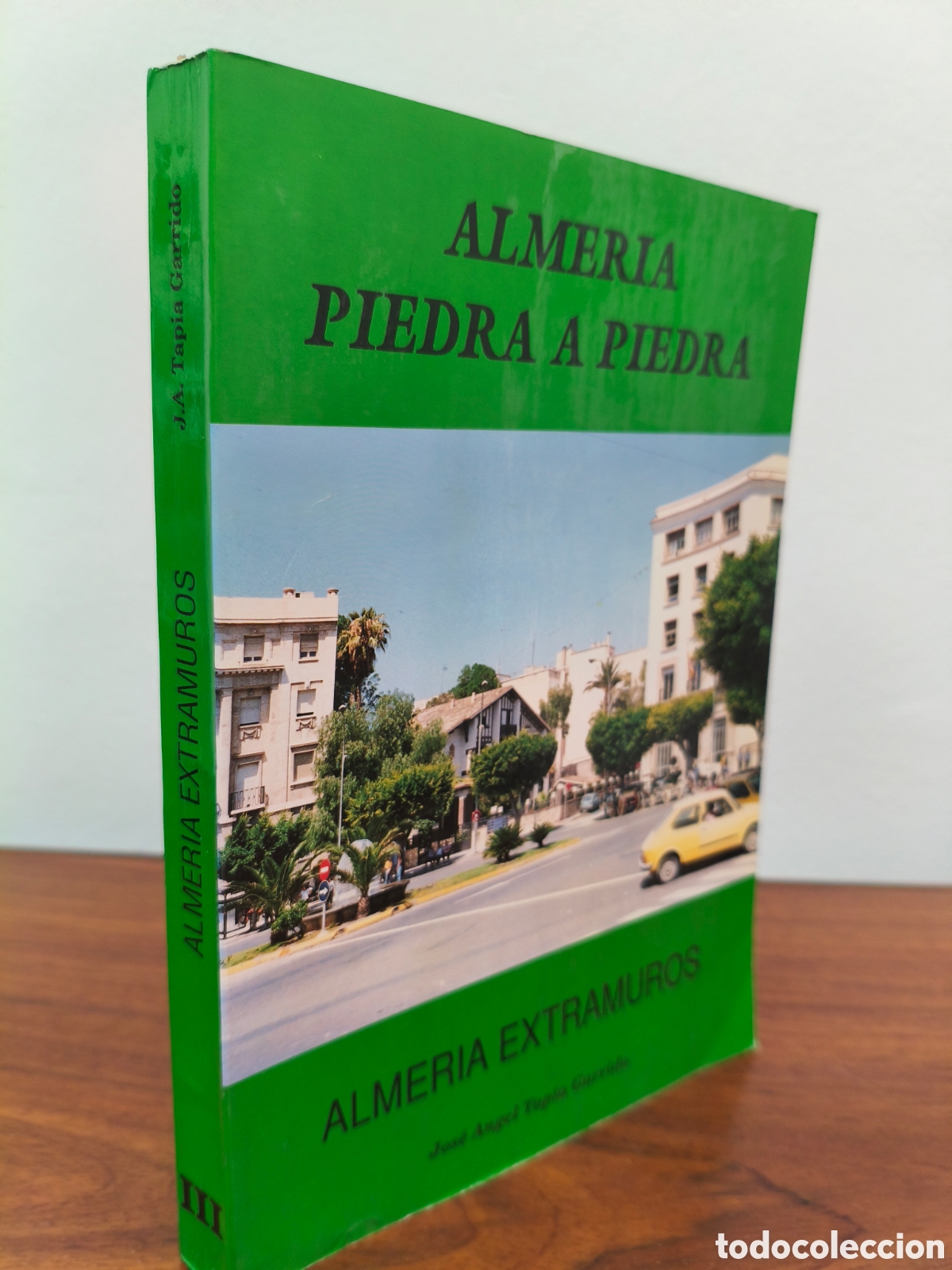Libros de segunda mano: ALMERIA PIEDRA A PIEDRA ALMERIA EXTRAMUROS JOSE &Aacute;NGEL TAPIA GARRIDO 1992 CON MAPAS Y FOTOGRAFIAS