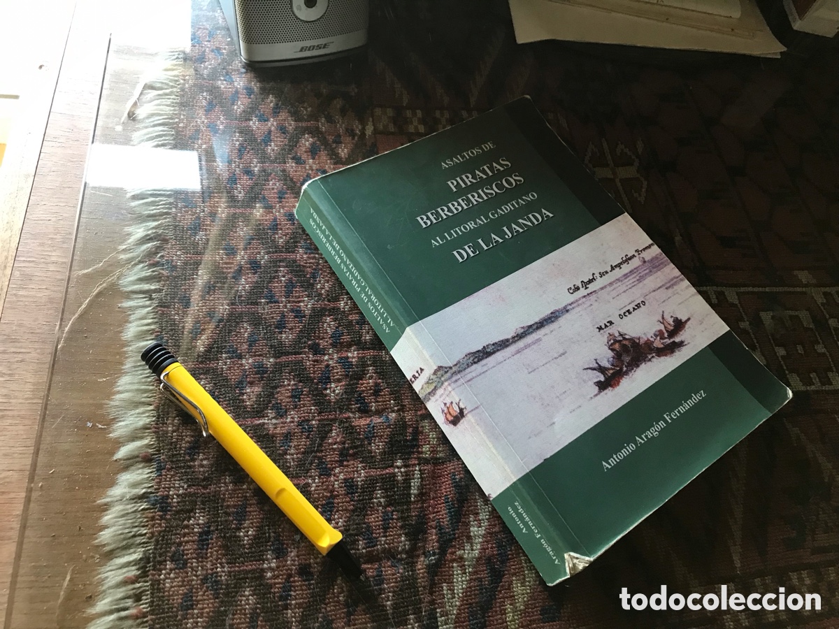 Libros de segunda mano: Asaltos de piratas berberiscos al litoral gaditano de la Janda. Antonio Arag&oacute;n Fern&aacute;ndez