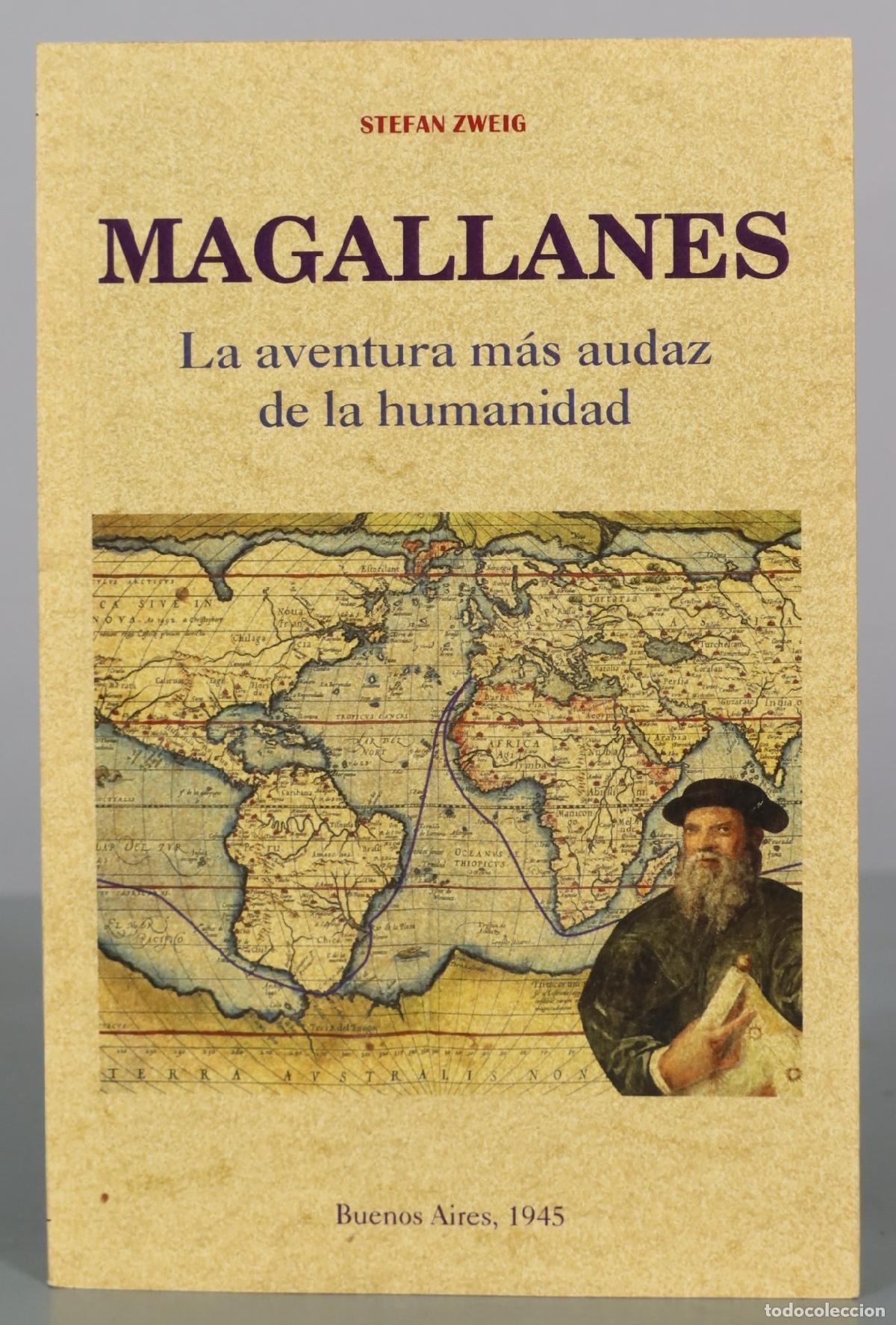 Libros de segunda mano: Magallanes - La aventura m&aacute;s audaz de la humanidad - Stefan Zweig - Editorial Maxtor