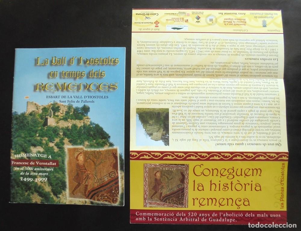 Libros de segunda mano: La Vall d&rsquo;Hostoles en temps dels remences. Homenatge a Francesc de Verntallat Sant Feliu d Pallarols