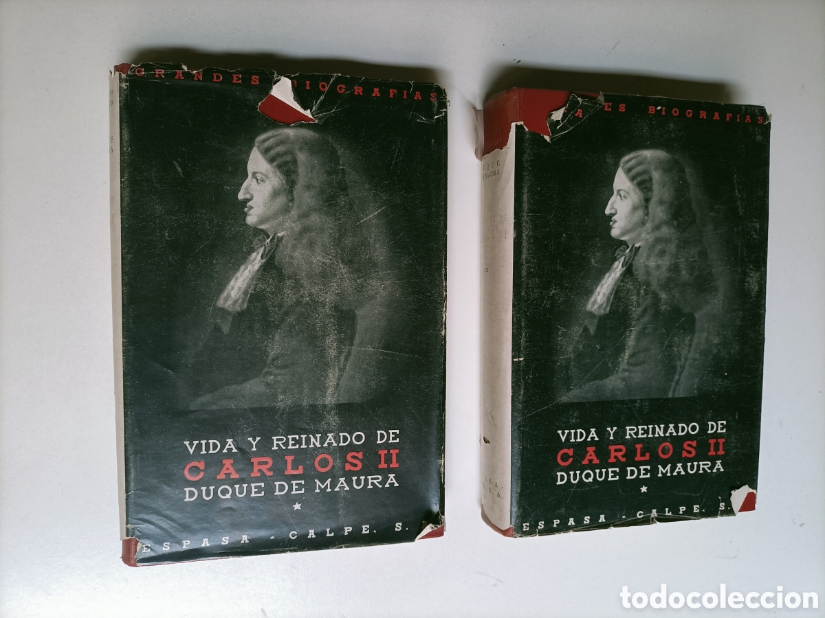 Libros de segunda mano: Vida y reinado de Carlos II Duque de Maura 2 tomos