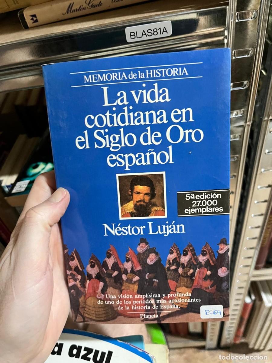 Libros de segunda mano: BLAS81A - La vida cotidiana en el Siglo de Oro espa&ntilde;ol &mdash; N&eacute;stor Luj&aacute;n &mdash; Planeta