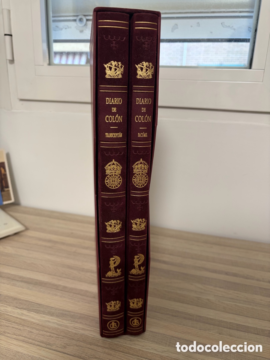 Libros de segunda mano: Facs&iacute;mil Diario Crist&oacute;bal Col&oacute;n