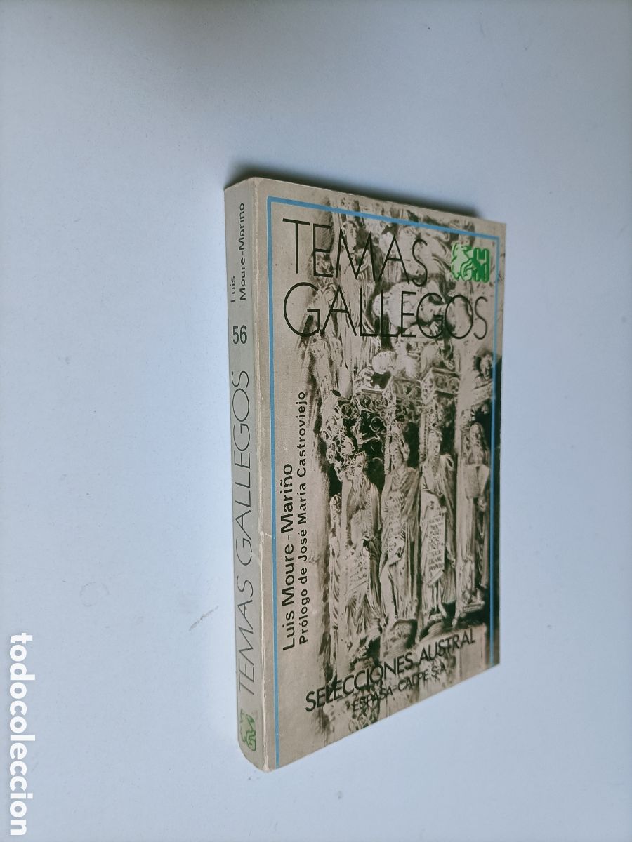 Gebrauchte B&uuml;cher: Temas gallegos. Luis moure mari&ntilde;o. Pr&oacute;logo de Jos&eacute; Mar&iacute;a castroviejo