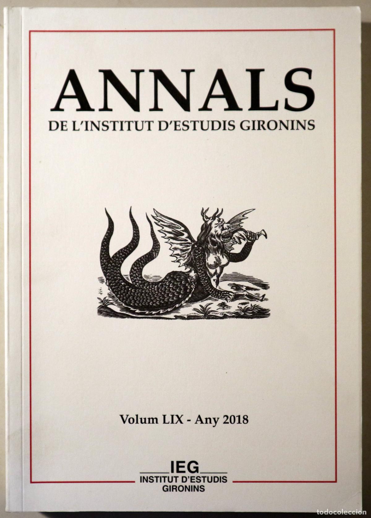Second hand books: ANNALS de l'Institut d'Estudis Gironins. Vol. LIX - Girona 2018