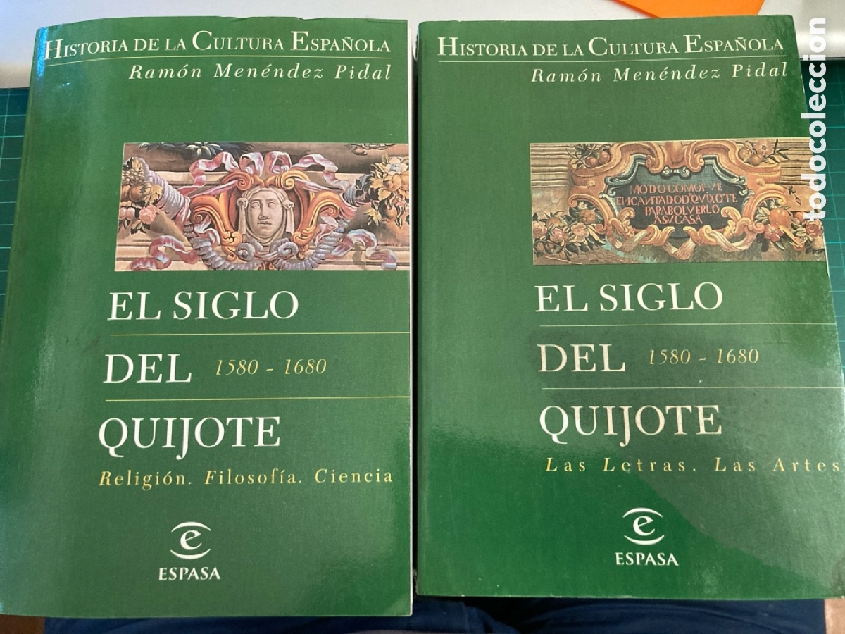 Libros de segunda mano: Historia Cultura Espa&ntilde;ola . El siglo del Quijote . Ram&oacute;n Men&eacute;ndez Pidal