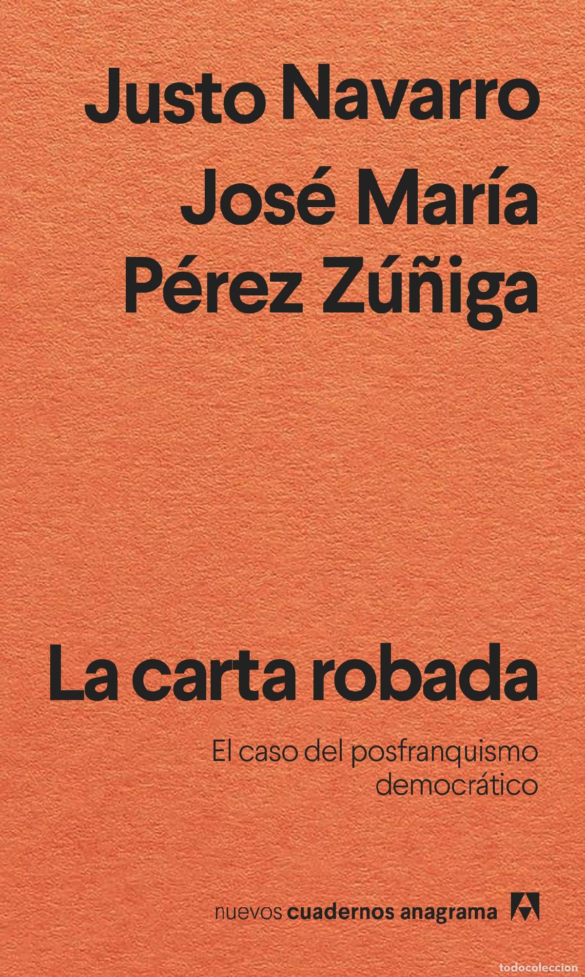 Libros de segunda mano: La carta robada. - Navarro, Justo; P&eacute;rez Z&uacute;&ntilde;iga, Jos&eacute; Mar&iacute;a.