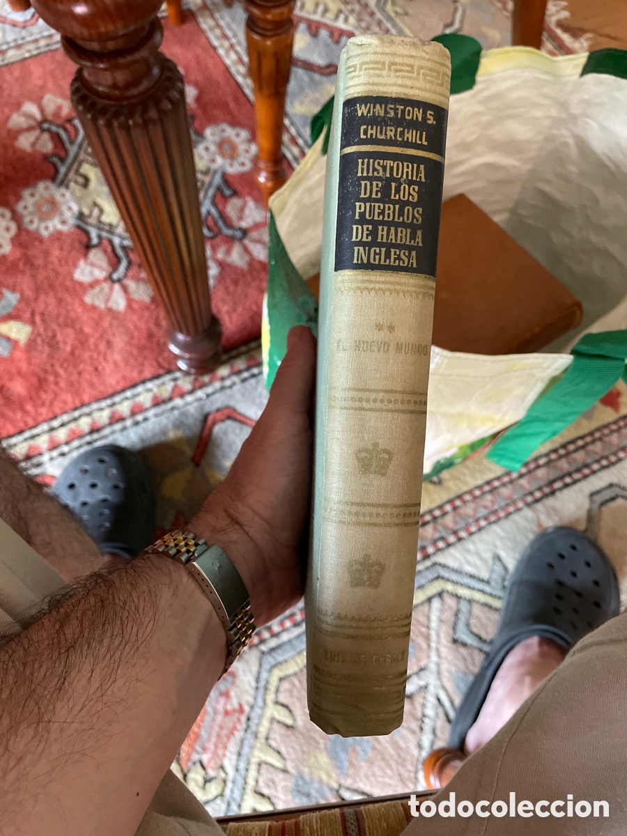 Libros de segunda mano: WINSTON CHURCHILL : HISTORIA DE LOS PUEBLOS DE HABLA INGLESA II - EL NUEVO MUNDO (CARALT, 1960)