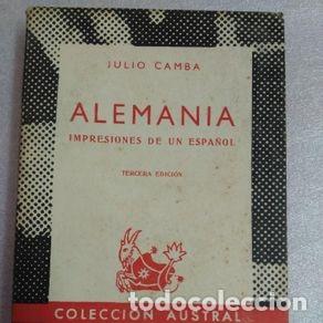 Libros de segunda mano: ALEMANIA - COLECCION AUSTRAL