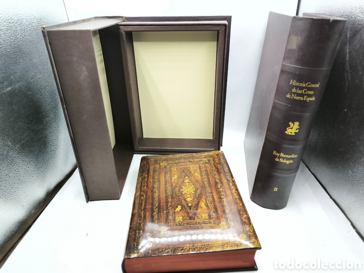 Second hand books: Historia general de las cosas de Nueva Espa&ntilde;a. Fray bernardino de Sahagun. 2 tomos