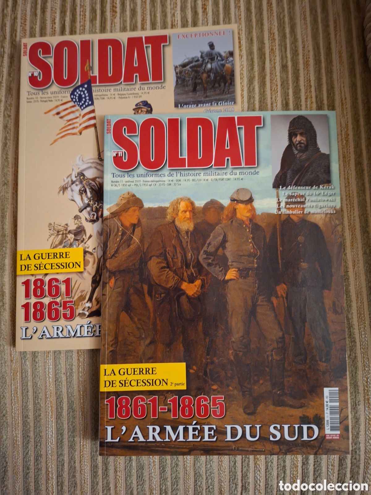 Libri di seconda mano: SOLDAT, n&deg;s 10 y 11. LA GUERRE DE SECESSION (EN FRANCES)