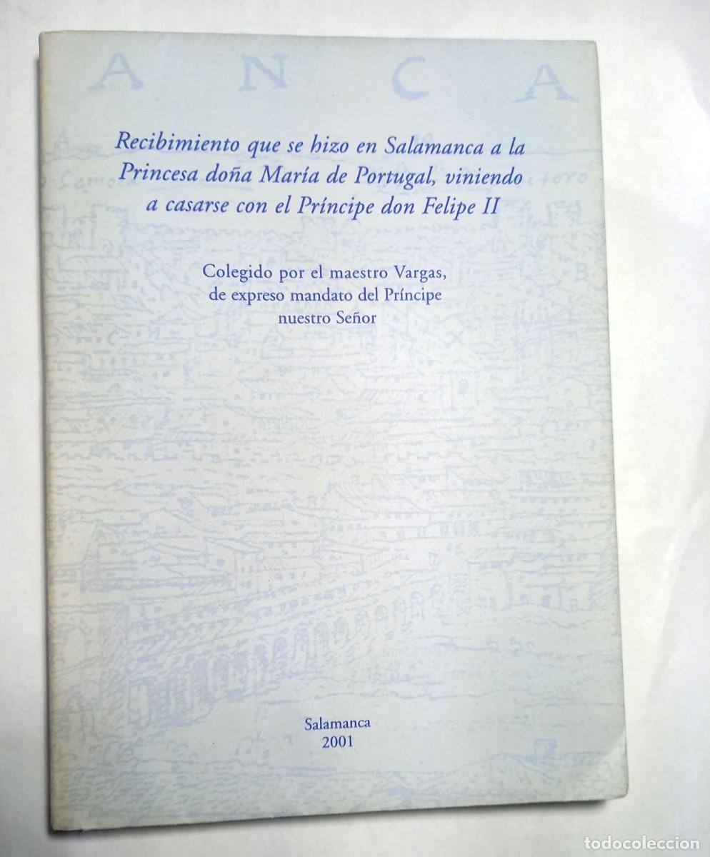 Second hand books: Libro recibimiento en Salamanca a princesa Maria