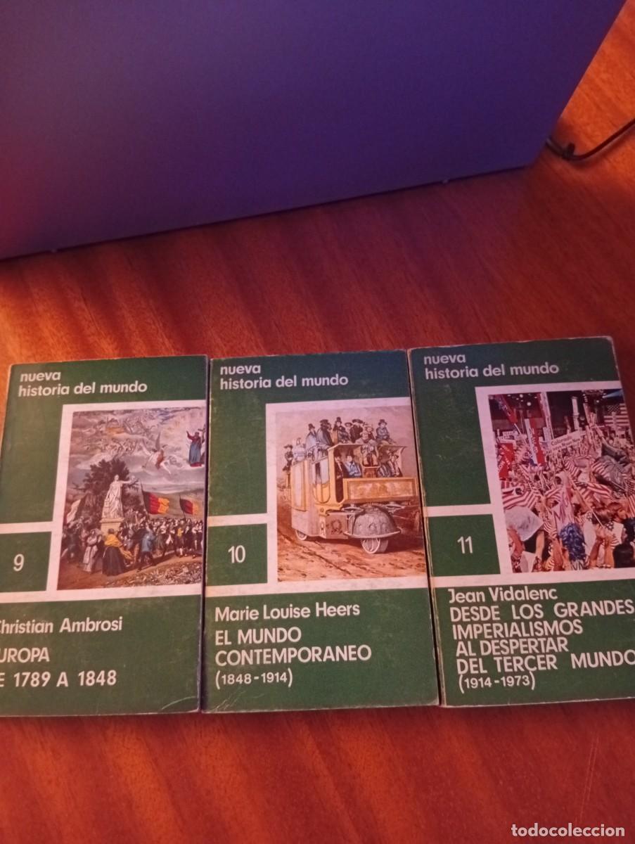 Second hand books: Nueva Historia del mundo. Tomos 9,10 y 11, Editorial EDAF. 1974