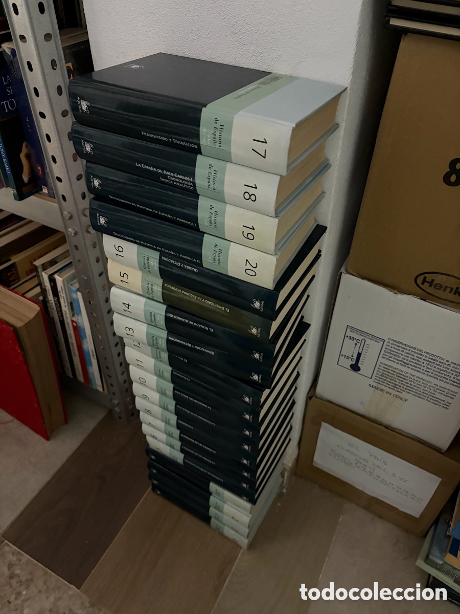 Libros de segunda mano: HISTORIA DE ESPA&Ntilde;A 20 TOMOS COLECCI&Oacute;N COMPLETA # EL PA&Iacute;S