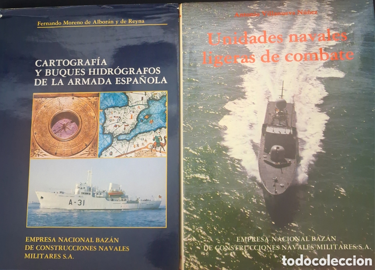 Libros de segunda mano: &rdquo;CARTOGRAFIA Y BUQUES HIDR&Oacute;GRAFOS DE LA ARMADA ESPS&Ntilde;OLA y UNIDADES LIGERAS NAVALES DE COMBATE