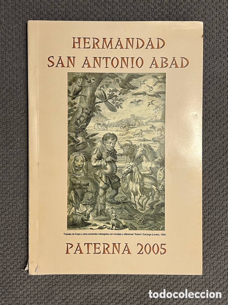 Libros de segunda mano: PATERNA. HERMANDAD SAN ANTONIO ABAD (a.2005) Historia Moderna. Envio certificado 6&euro;