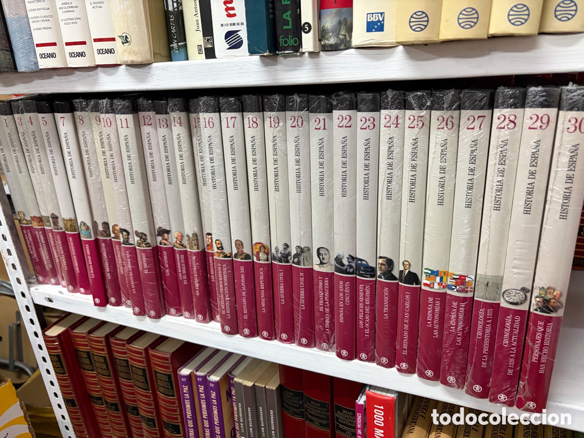 Libros de segunda mano: Historia de Espa&ntilde;a, 30 tomos, club internacional del libro