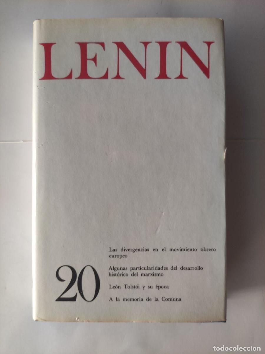 Libros de segunda mano: LENIN OBRAS COMPLETAS. Tomo 20