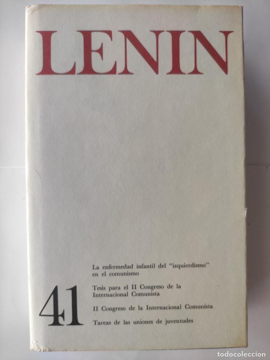 Libros de segunda mano: LENIN OBRAS COMPLETAS. Tomo 41