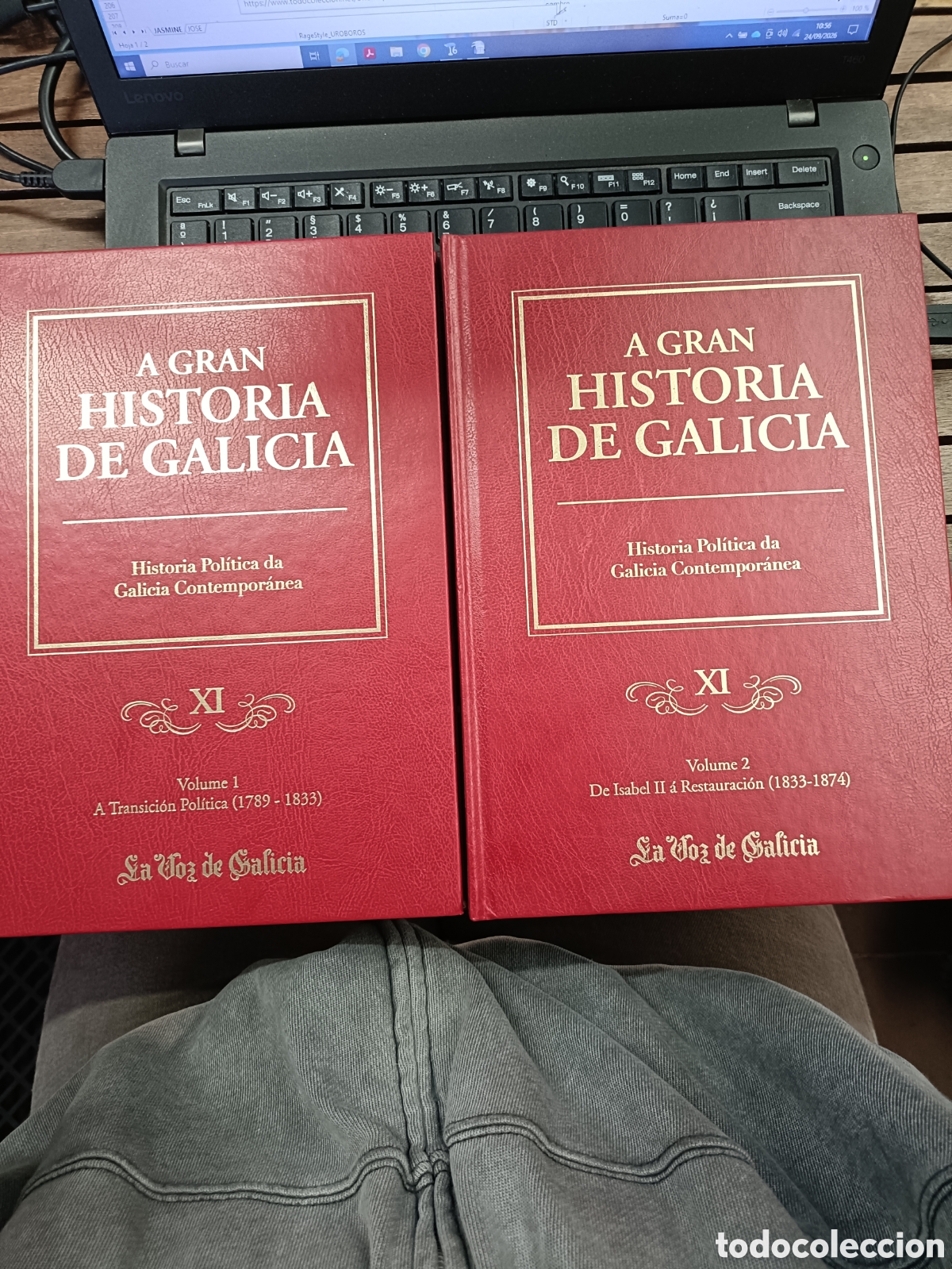 Libros de segunda mano: A gran historia de Galicia, Historia pol&iacute;tica de Galicia contempor&aacute;nea, Volumen 1,2. Voz de Galicia