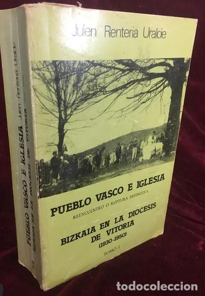 Libros de segunda mano: Pueblo Vasco e Iglesia. Tomo I Julen Renter&iacute;a.