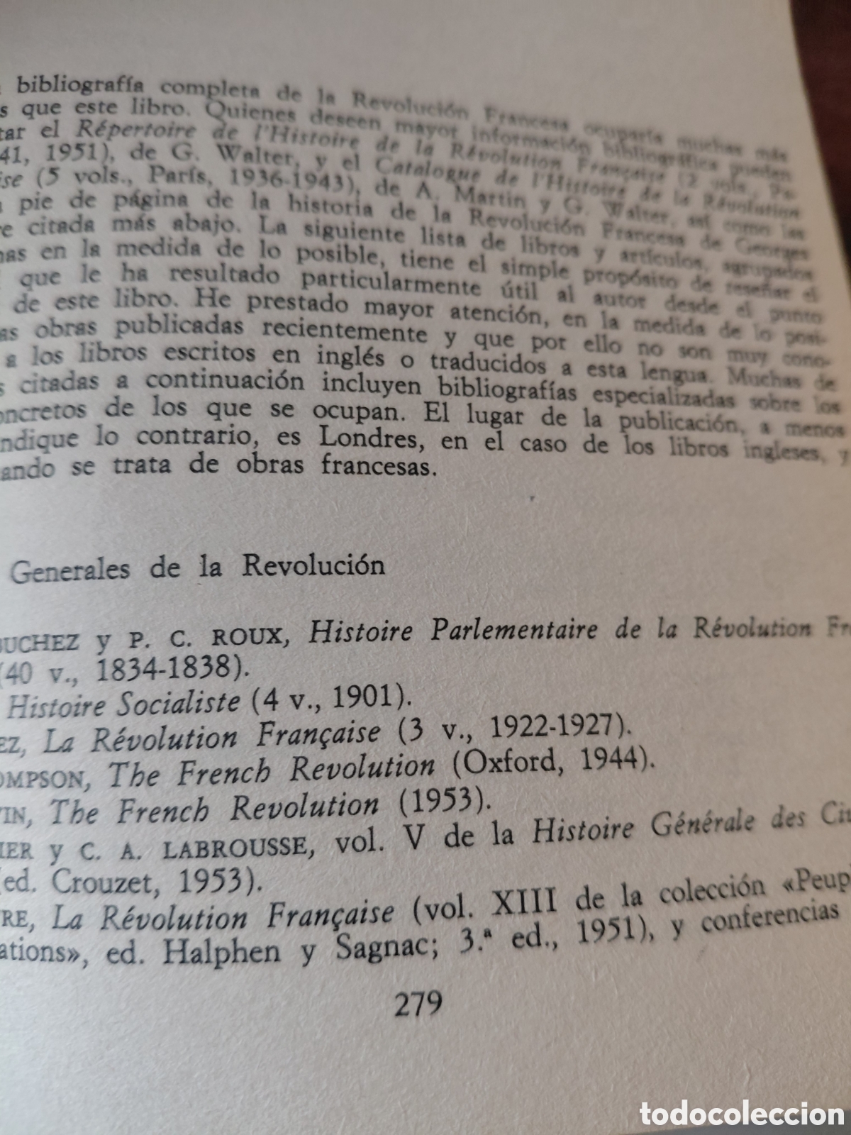 Libros de segunda mano: Historia de la revoluci&oacute;n francesa - Foto 5