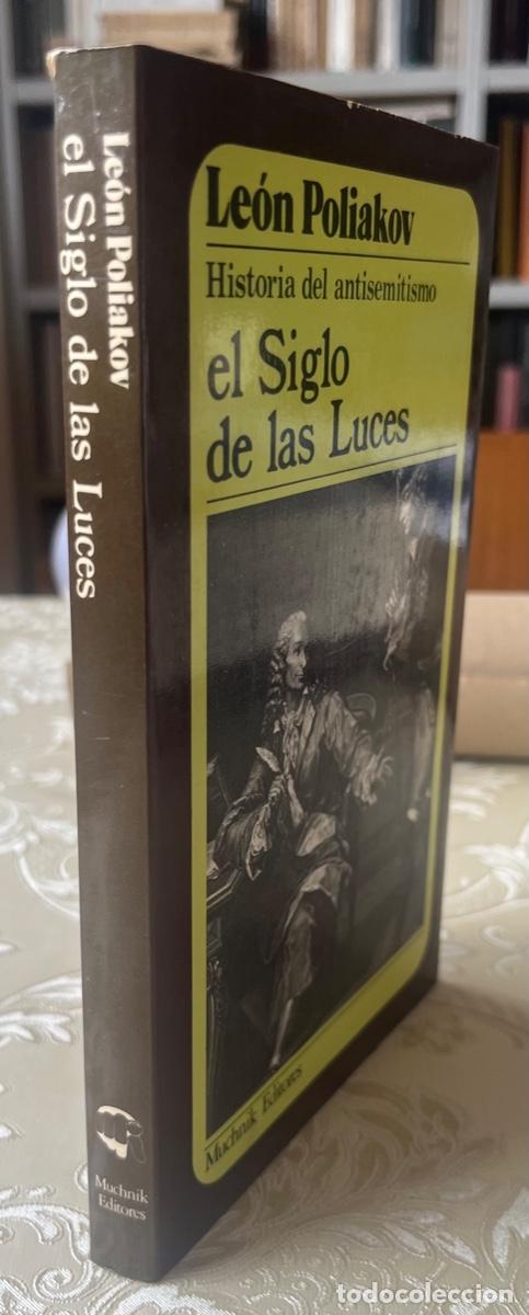 Libros de segunda mano: Poliakov, Leon.- El Siglo de las Luces ( Historia del antisemitismo) - Foto 2