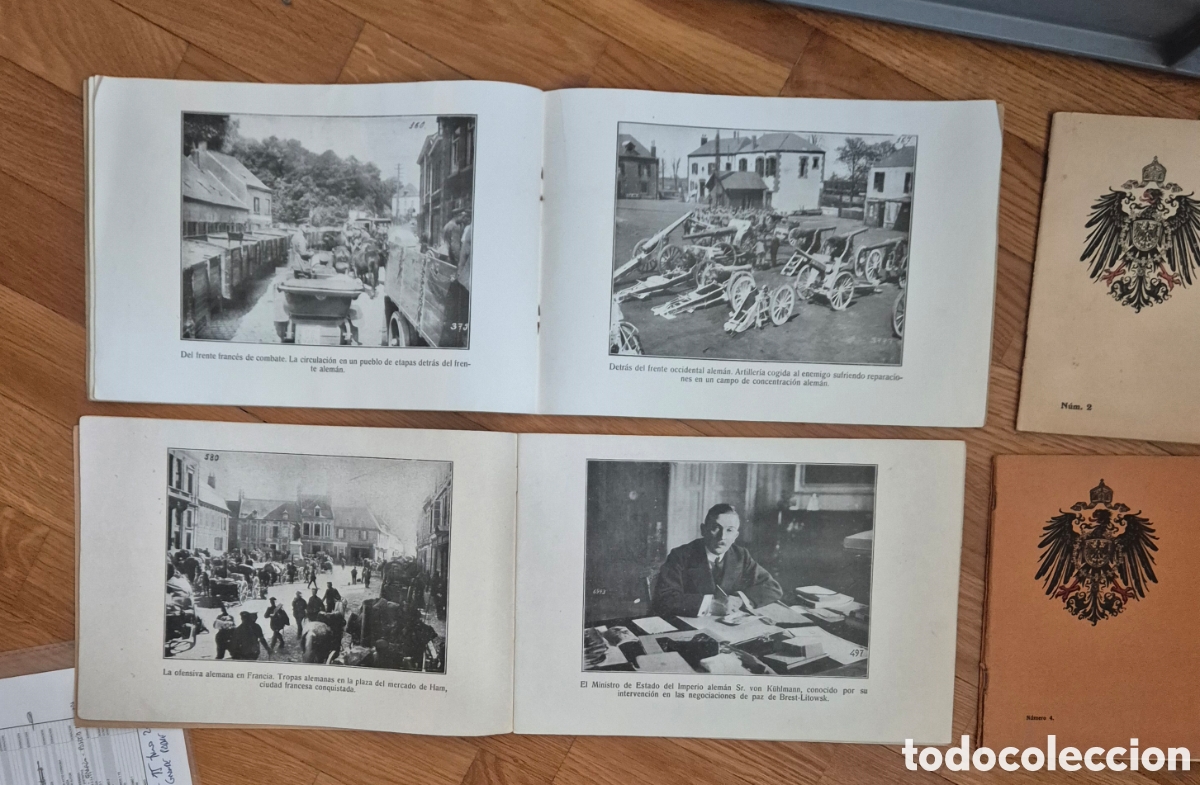 Libros de segunda mano: Instant&aacute;neas de la guerra de 1918 - Foto 2