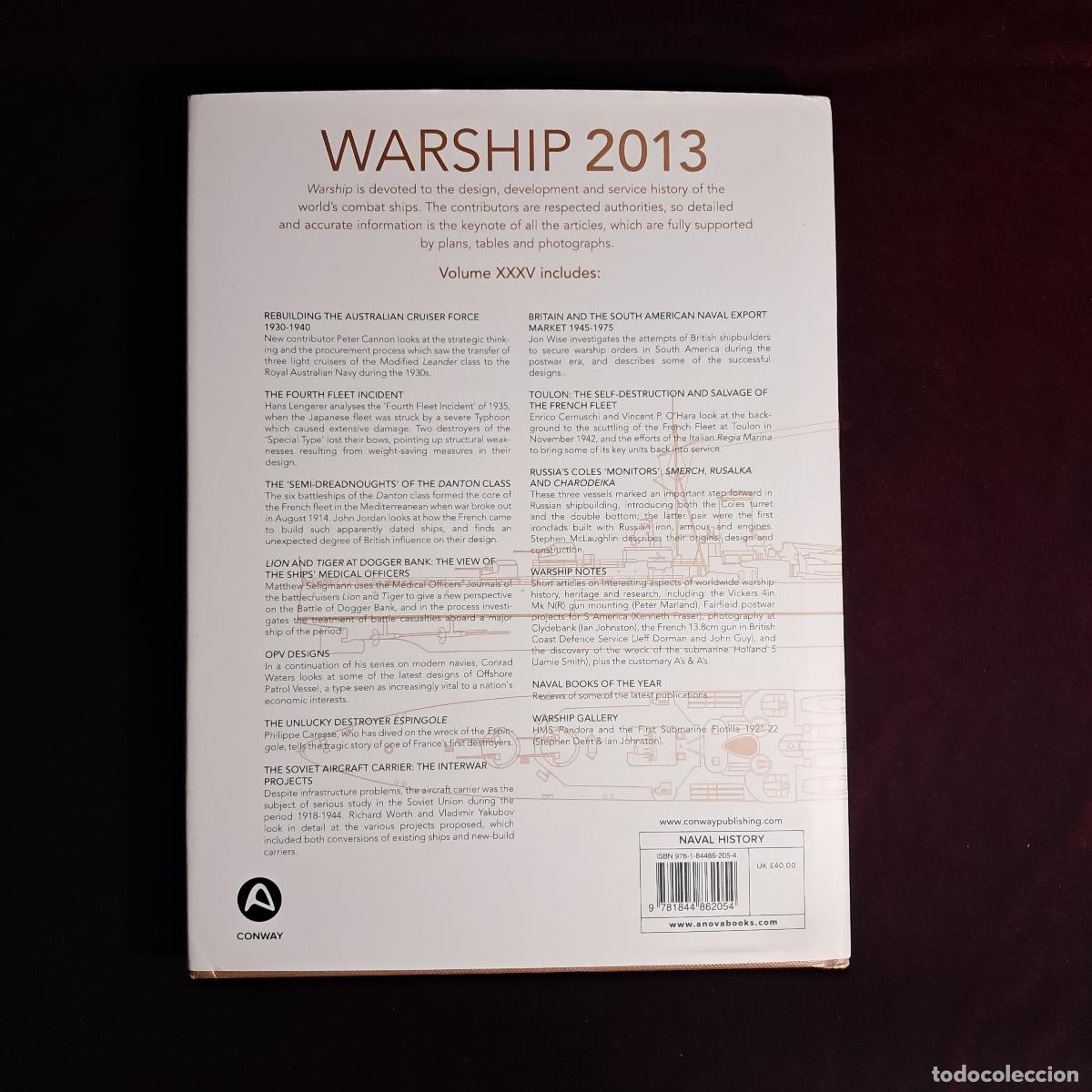 Libros de segunda mano: WARSHIP 2013. John Jordan (ed.). Conway 2013 - Foto 2
