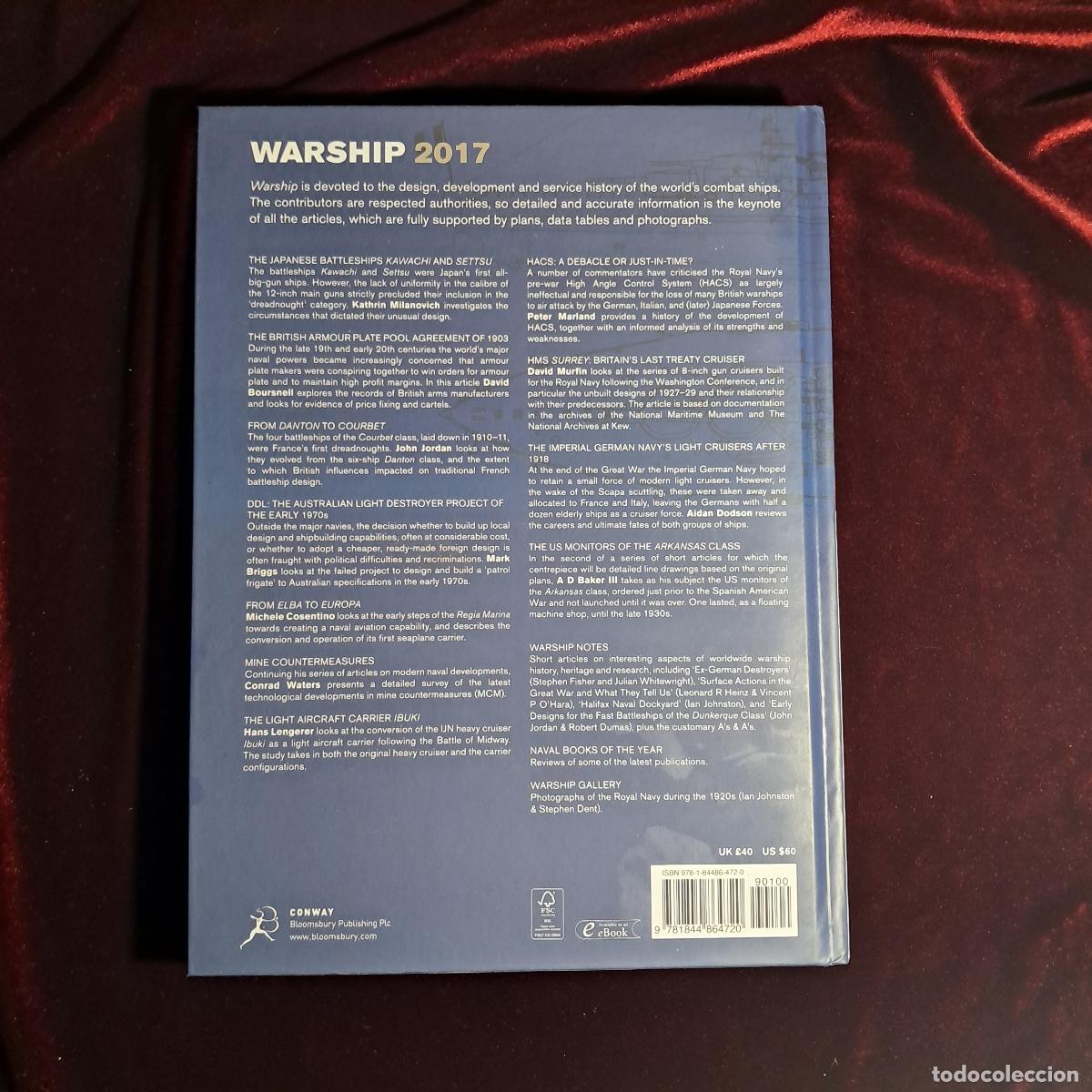 Libros de segunda mano: WARSHIP 2017. John Jordan (ed.). Conway 2017 - Foto 3