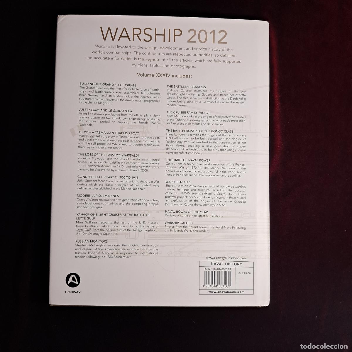 Libros de segunda mano: WARSHIP 2012. John Jordan (ed.). Conway 2012 - Foto 3