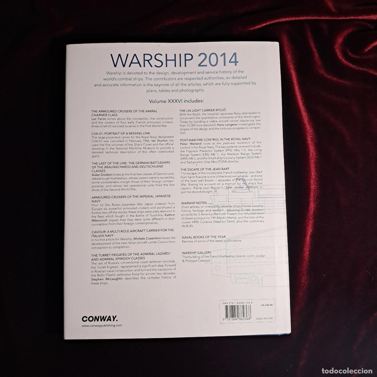 Libros de segunda mano: WARSHIP 2014. John Jordan (ed.). Conway 2014 - Foto 3